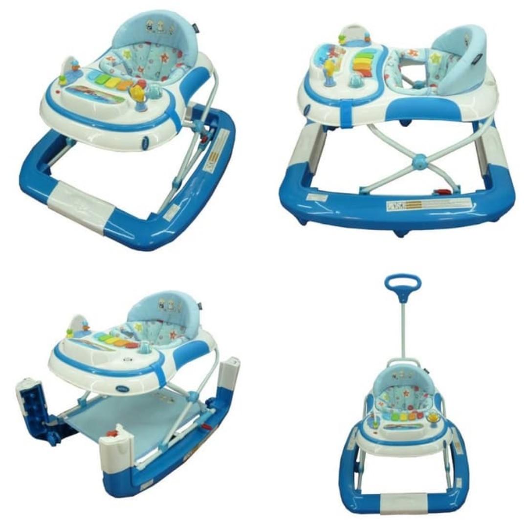 Walker Baby Pliko 3100t Baby Walker Dorongan Bayi Alat Jalan Anak Bayi Bayi Anak Mainan Baby Walker Di Carousell