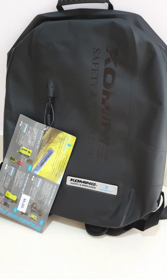 Komine waterproof backpack Clearance