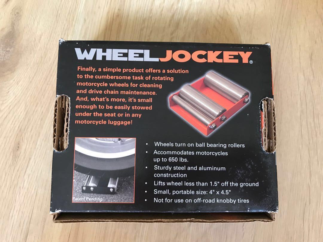 Wheel Jockey wheel rollstand/positioner for cleaning and lubrication