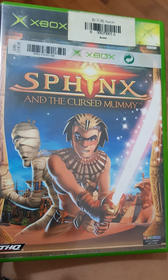 Sphinx and the cursed on sale mummy xbox 360