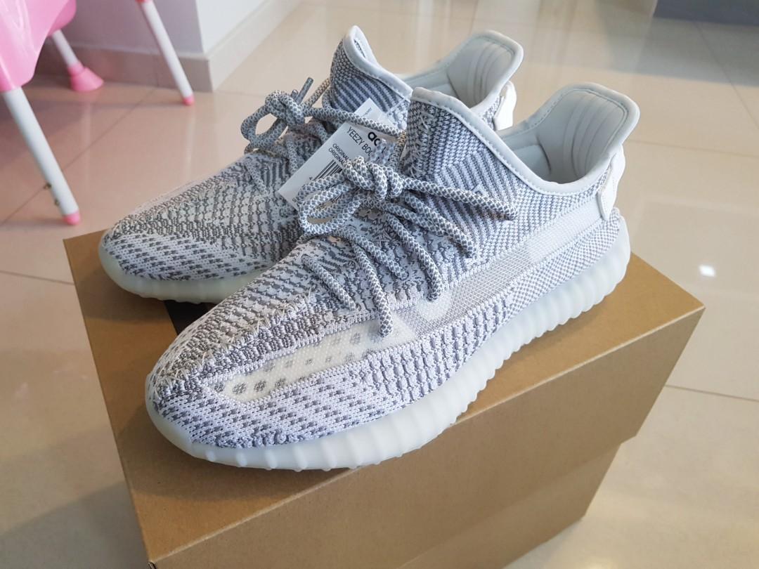 YEEZY Boost 350 V2 Static (Non-Reflective), Men's Fashion