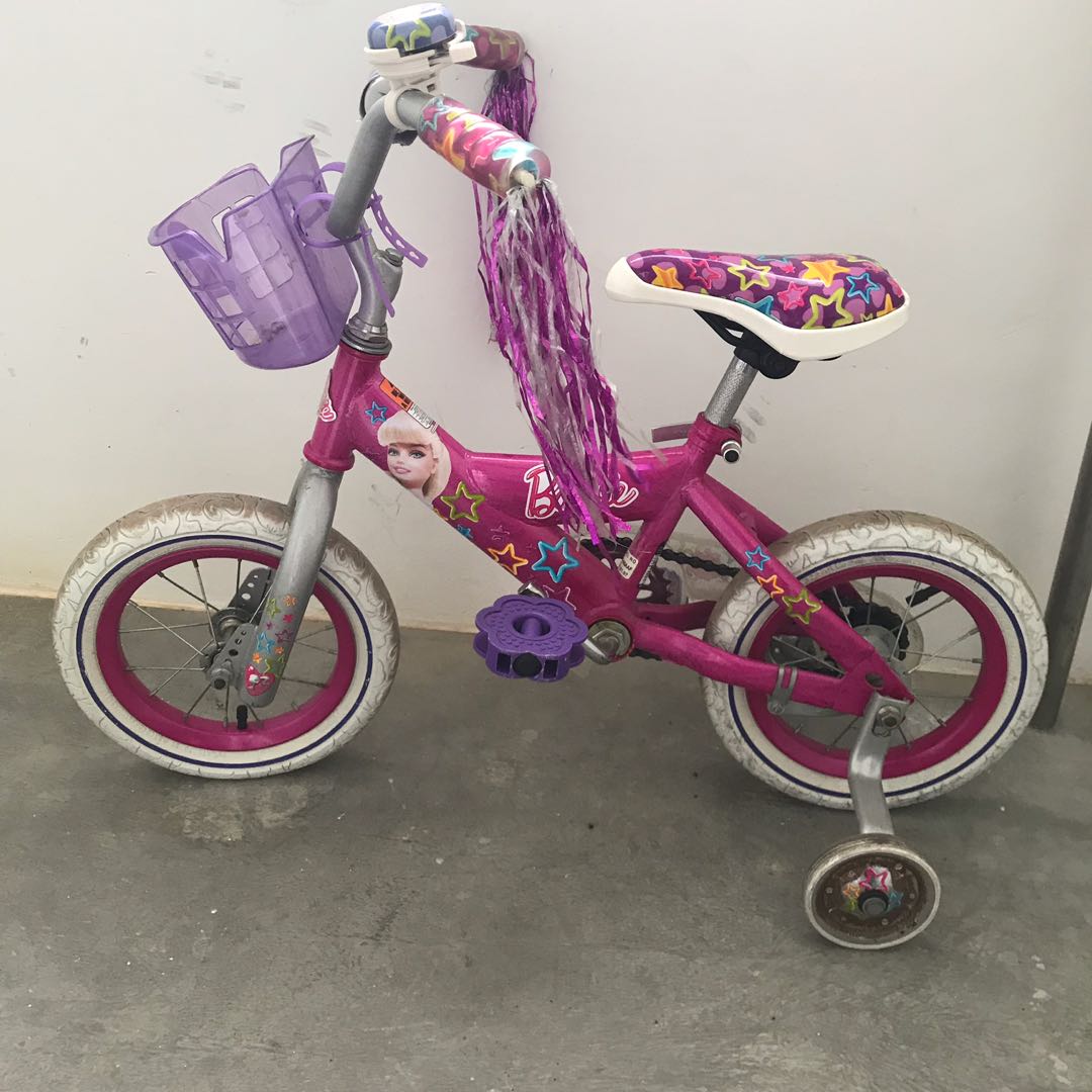 barbie toddler bike
