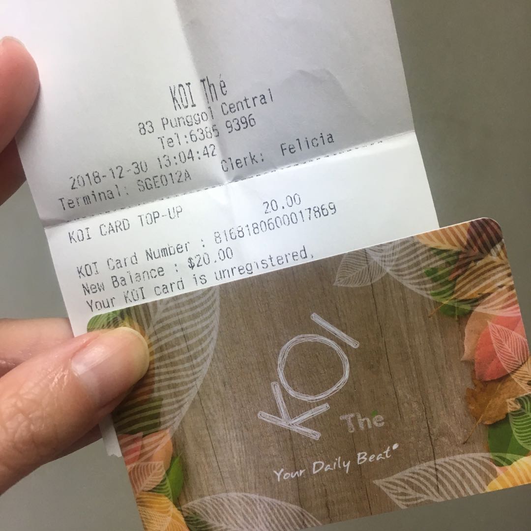 $20 Koi Card, Tickets & Vouchers, Vouchers on Carousell