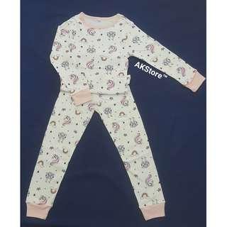 Baju Tidur Kanak² (Pyjamas Girl) - 🦄 Unicorn