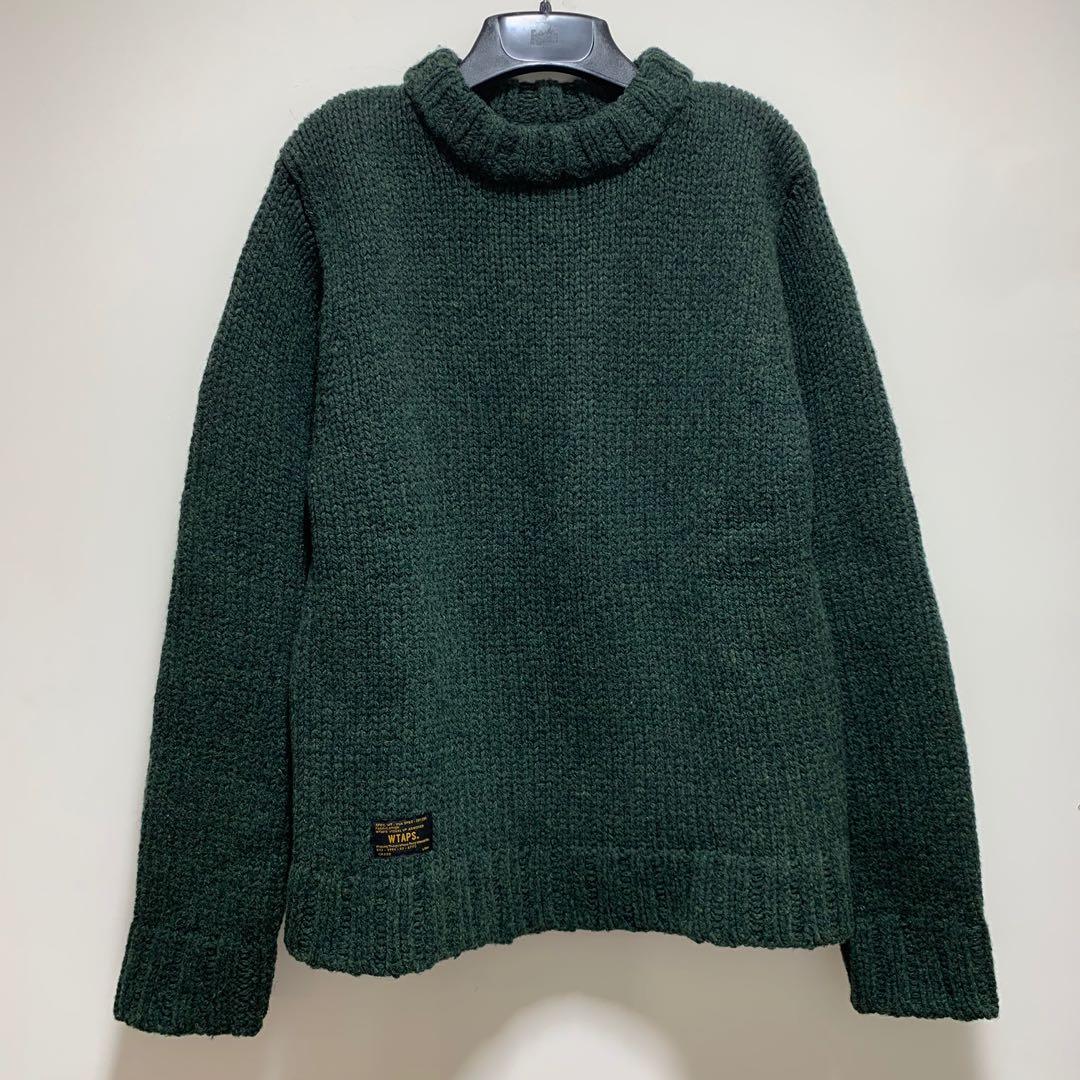 2hand Men】Wtaps EX34 Aran Knit Sweater, 男裝, 外套及戶外衣服