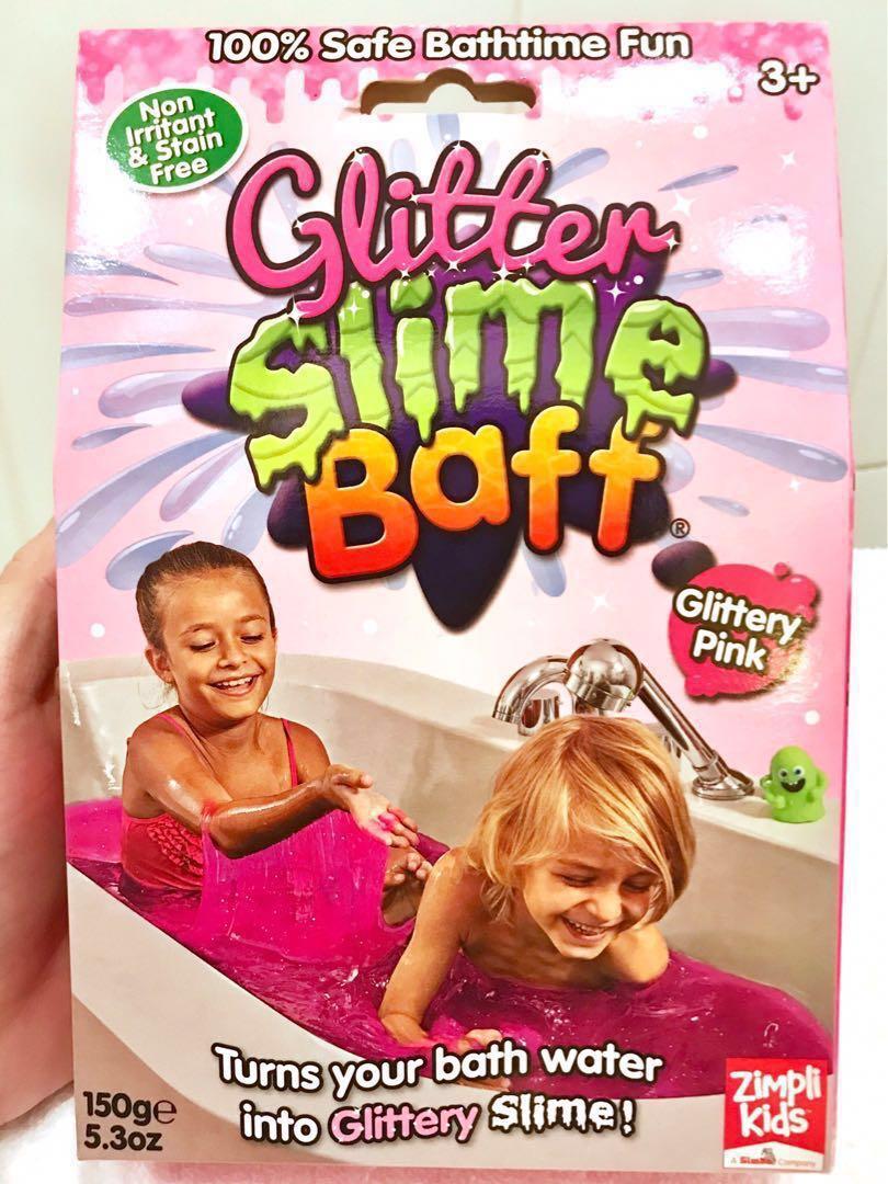 barbie slime bath