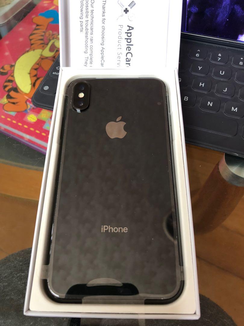 美規機 全新Apple IPhone X 256GB 黑灰 全新空機 無配件 無盒 美國帶回