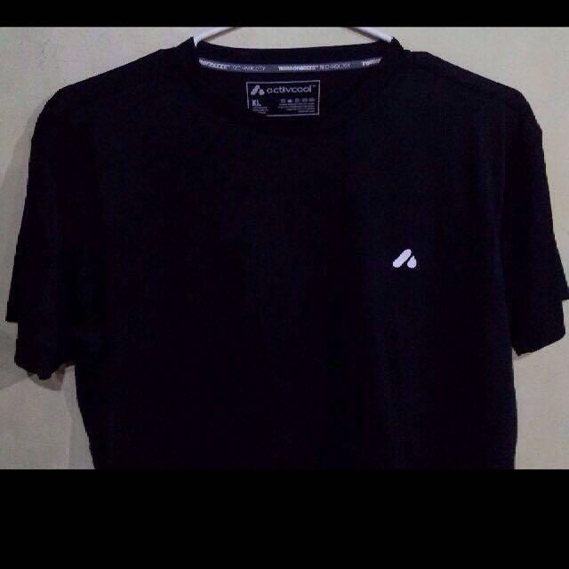 ACTIVCOOL MEN'S COOLING SHIRT BLACK 