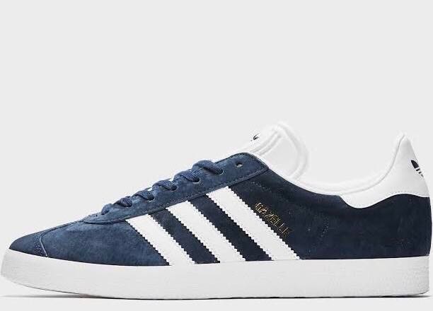 navy blue adidas gazelle mens