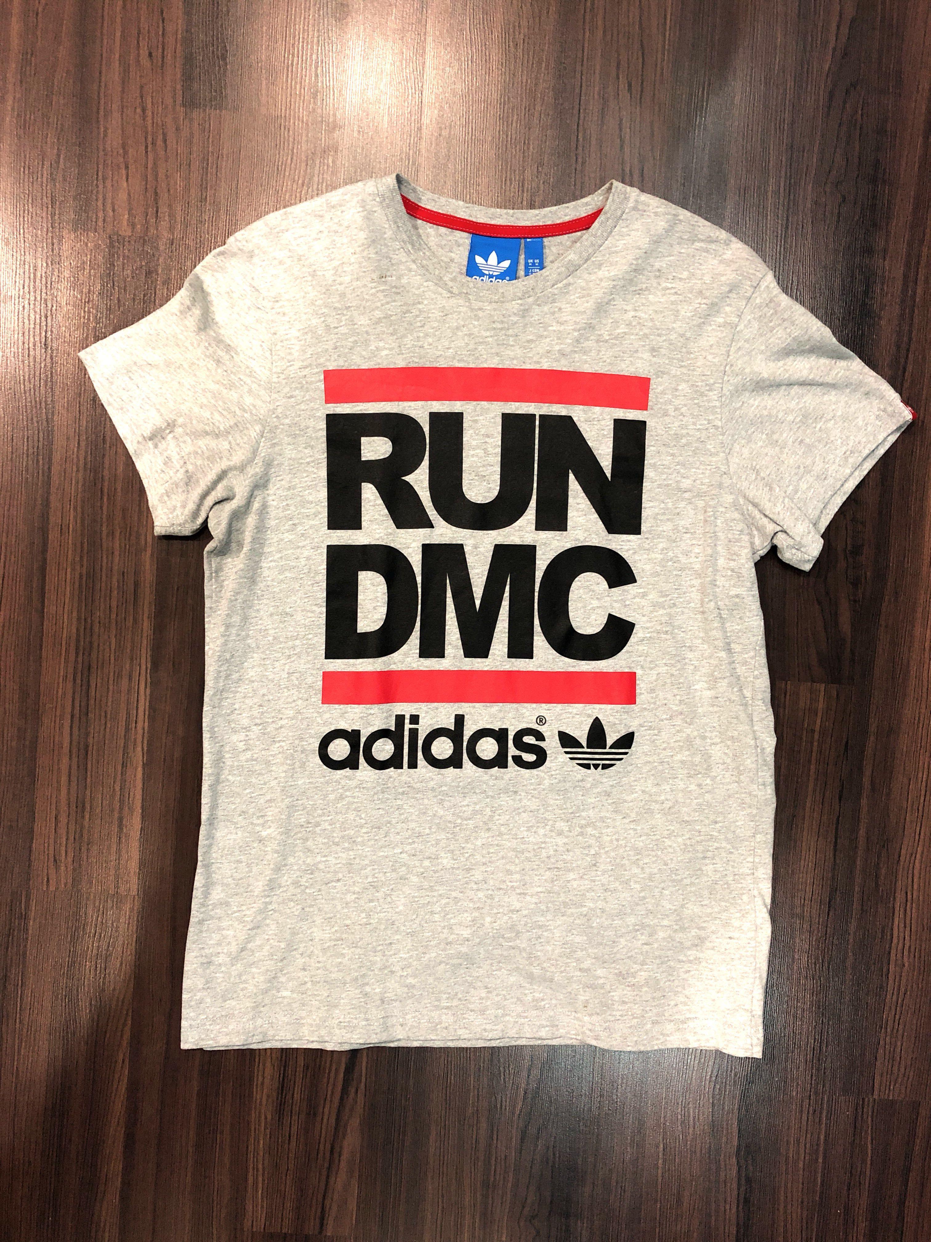 Adidas RUN DMC Shirt, Men's Fashion, Tops & Sets, Tshirts & Polo Shirts on