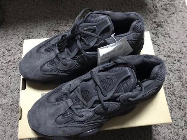 Adidas Yeezy 500 Utility Black F36640 27cm US10, 他的時尚, 鞋