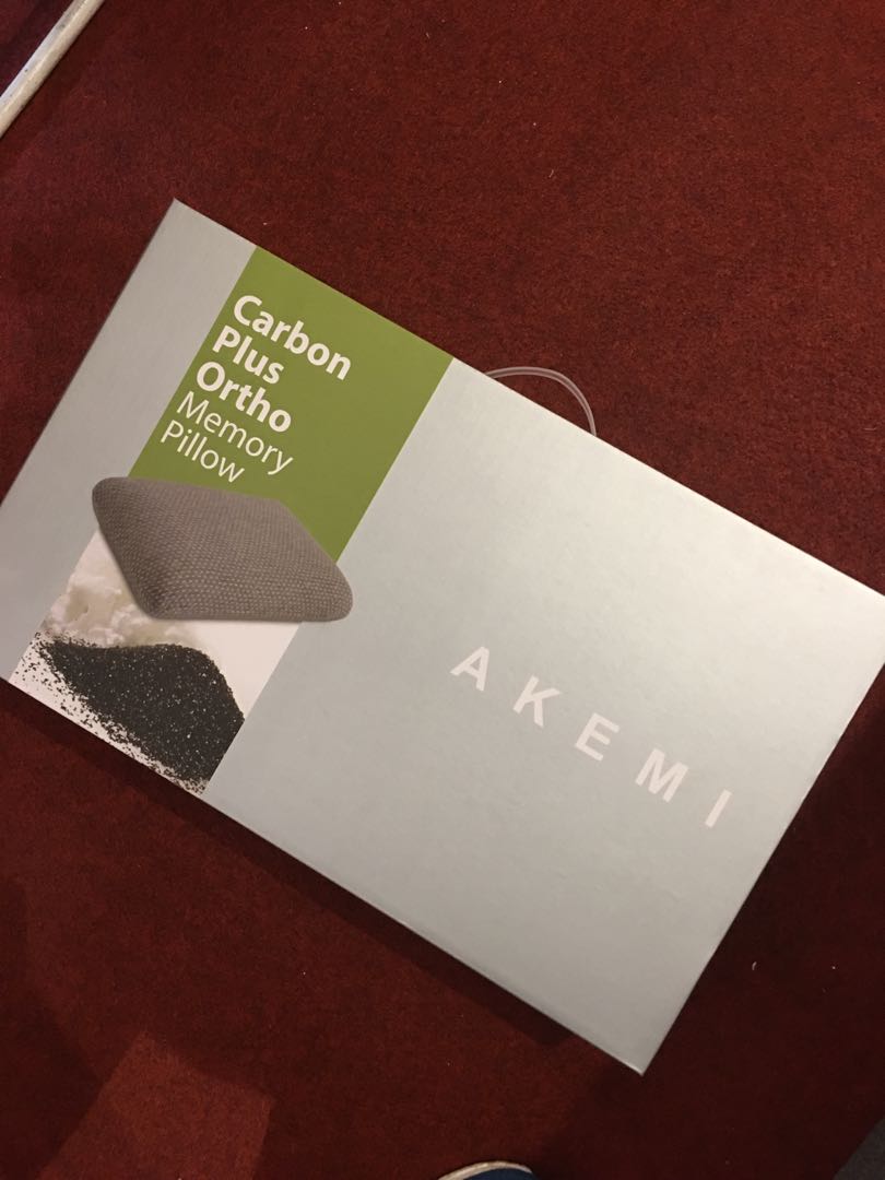 Akemi Carbon Plus Ortho Memory Pillow