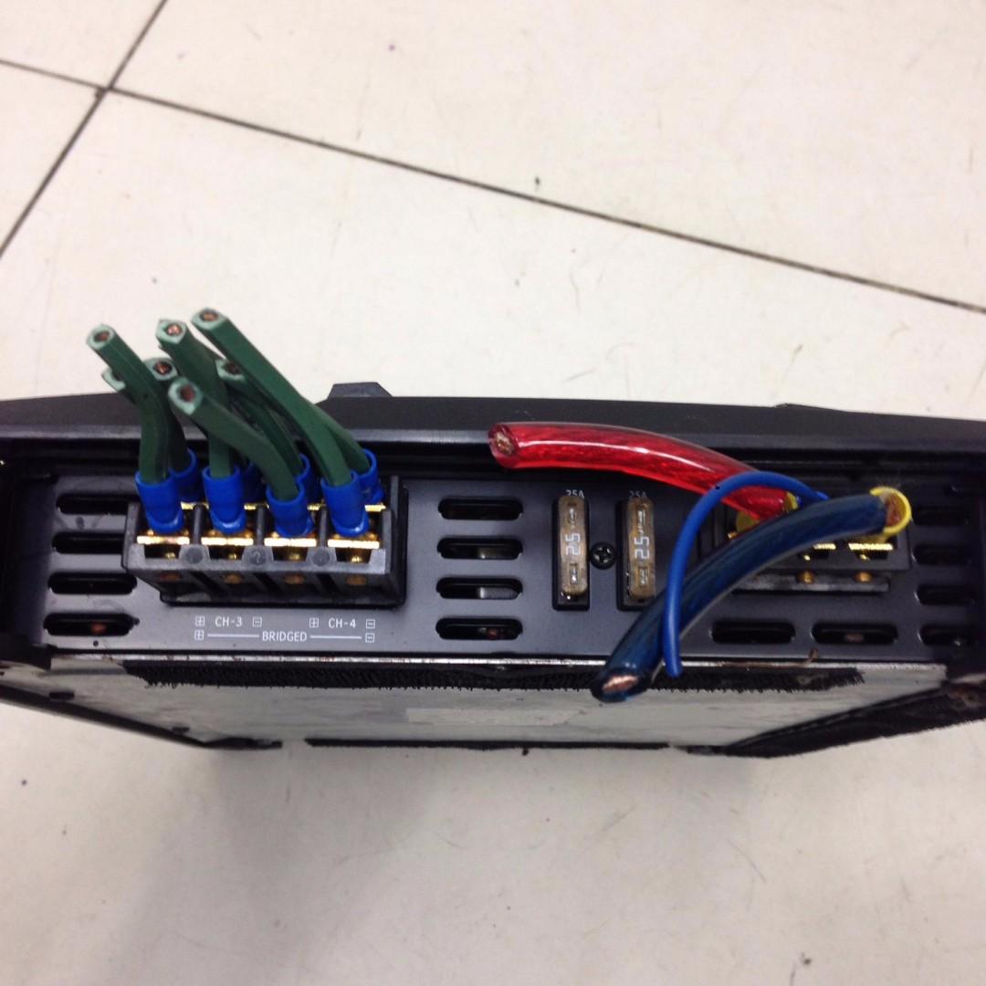 Alpine MRPF450 Amplifier (RS859), Car Accessories, Accessories on