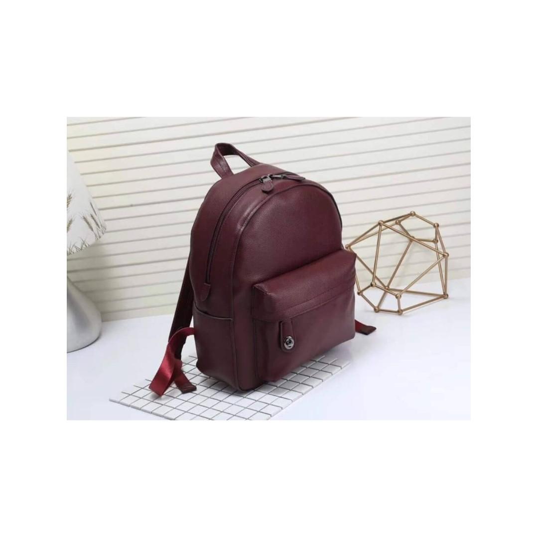 Coach campus backpack oxblood shop