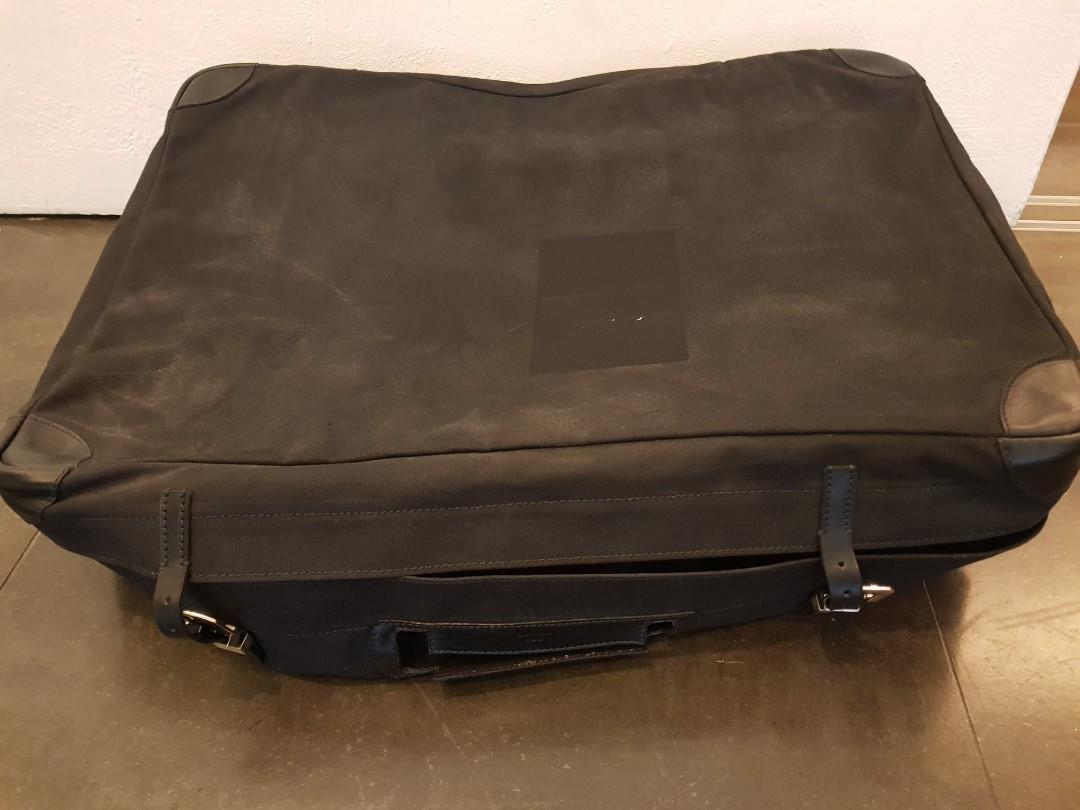 GOYARD Goyardine Rolling Suitcase Trolley PM Green 174285
