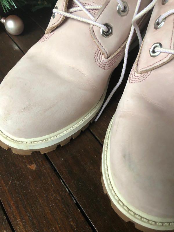 blush timberland boots