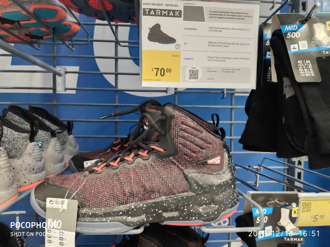 basketball shoes in decathlon