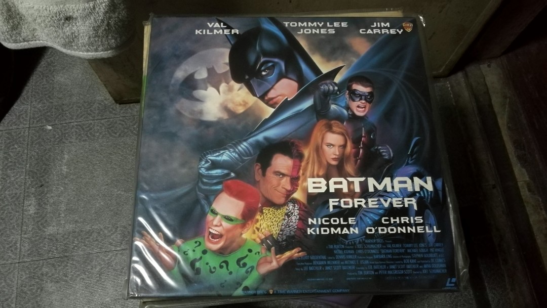 Batman forever laserdisc rare, Hobbies & Toys, Music & Media, Vinyls on ...