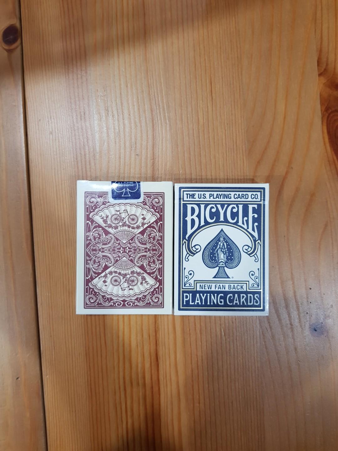 Bicycle New Fan Back Playing Cards Toys Games Board Games