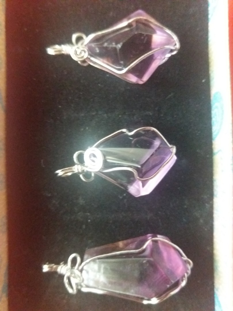 Big S Natural Amethyst Pendant Specially Designed For You 6 Photo