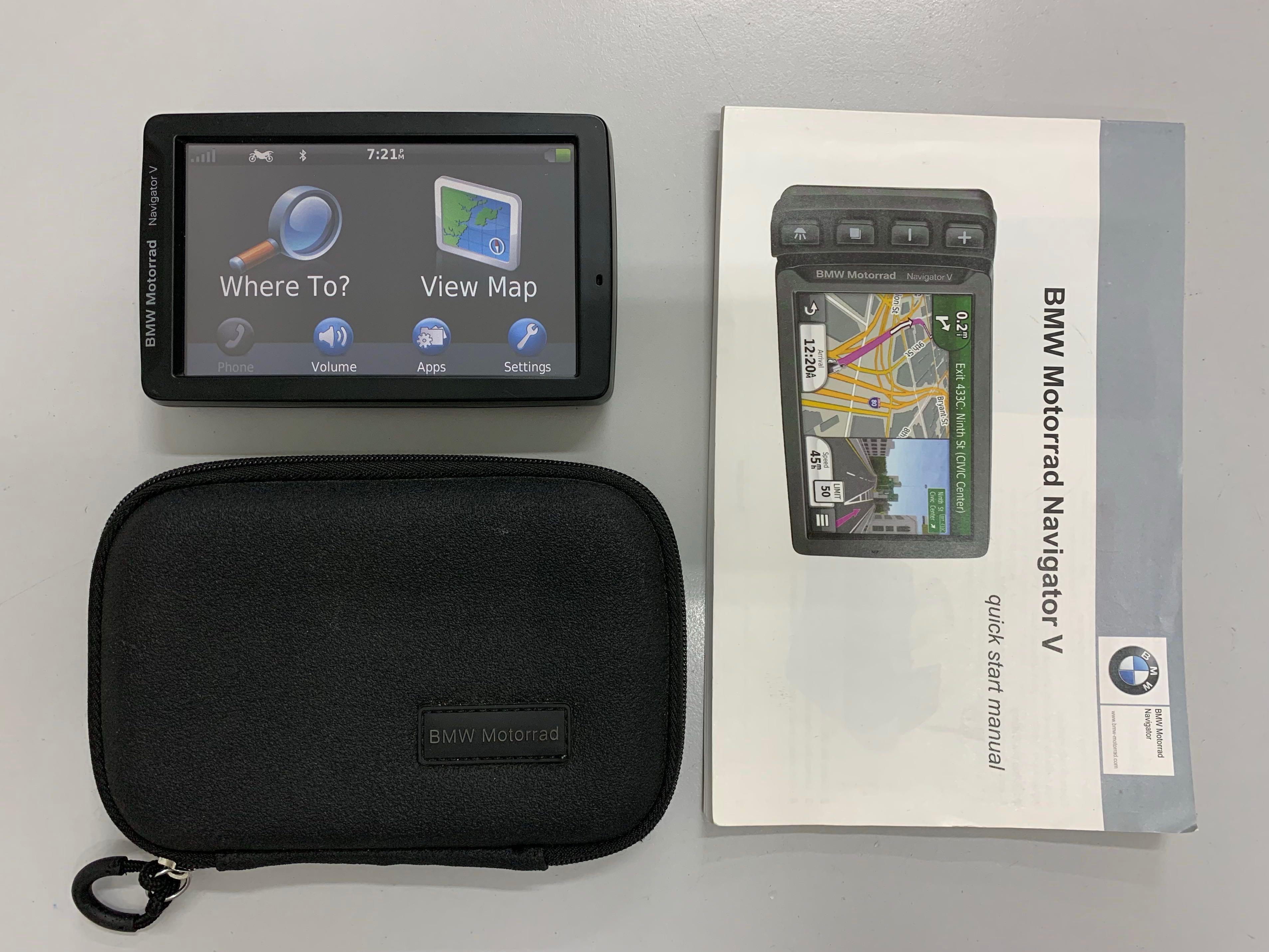 BMW Motorrad Navigator 5 GPS with manual , Motorcycles, Motorcycle ...