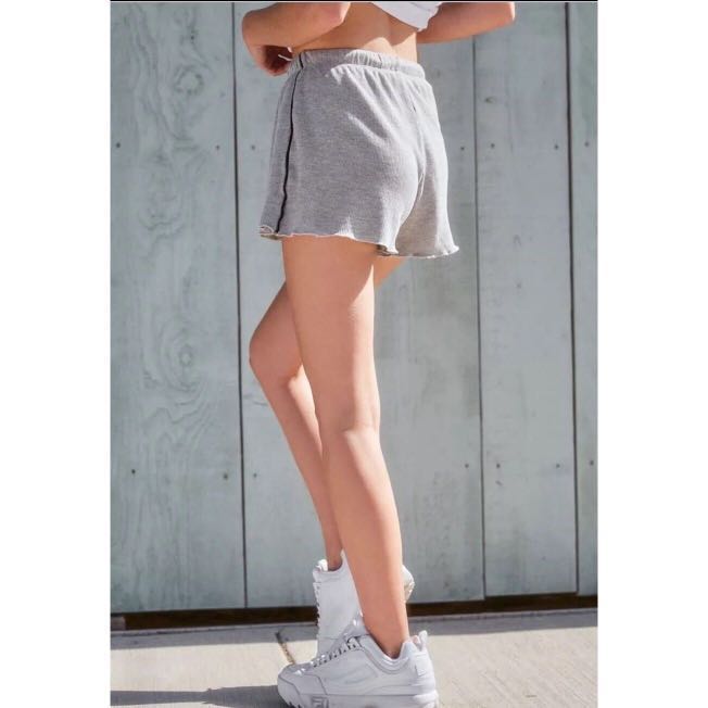 brandy melville grey shorts