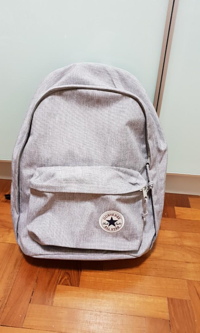 grey converse backpack