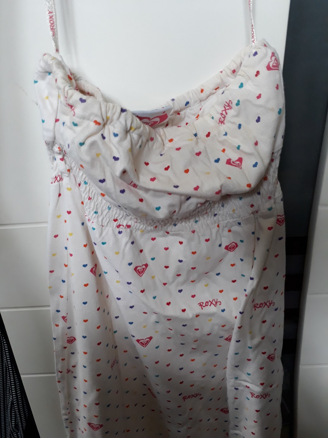 roxy polka dot dress