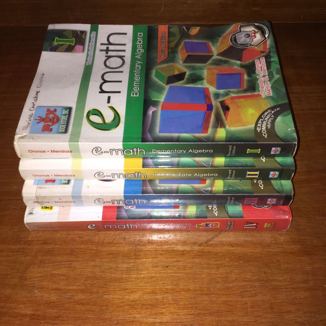 Emath Series (Highschool Mathematics Book), Hobbies & Toys, Books ...