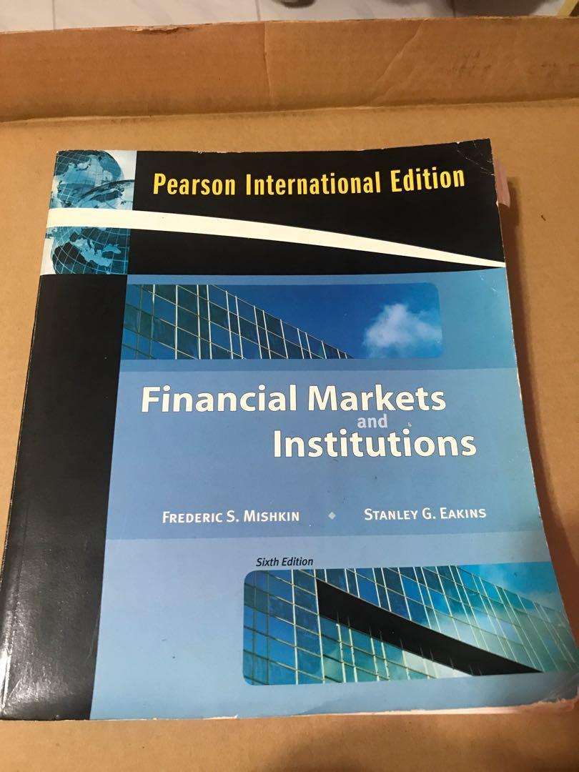 Financial Markets And Institutions Books Stationery Textbooks