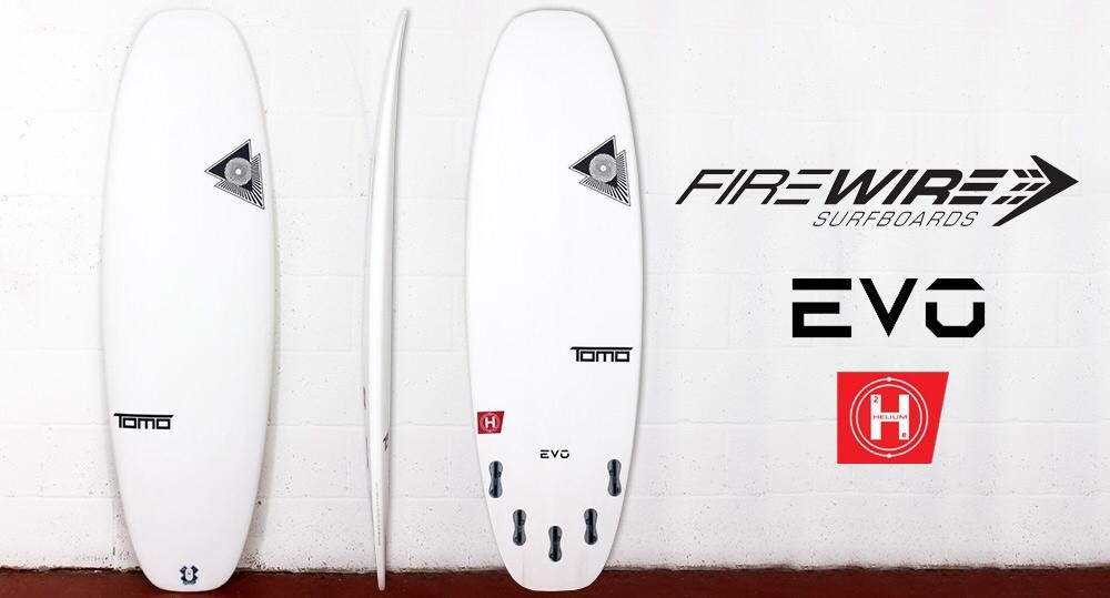 FireWire Evo Helium tech surfboard