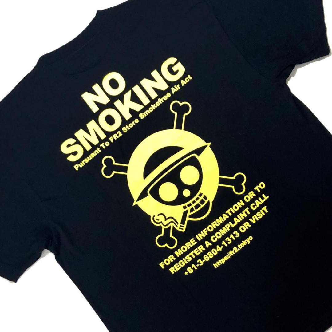 Fr2 X One Piece Smoking Kills Tee Men S Fashion Clothes Tops On