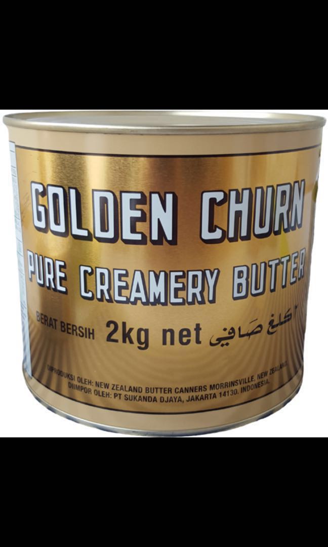 Golden Churn Butter 2kg 340g Food Drinks Baked Goods On Carousell