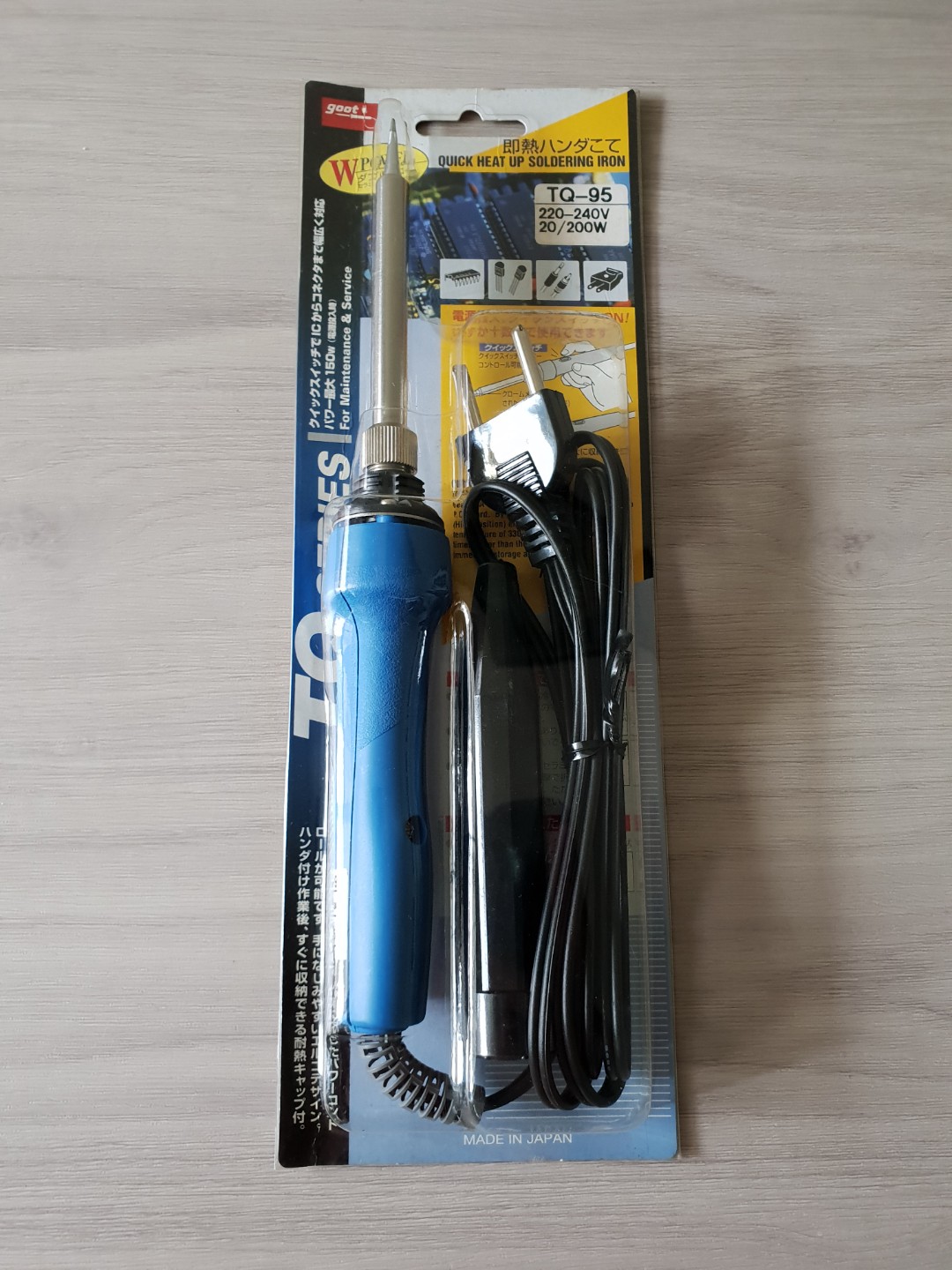 Goot TQ-95 Fast Thermal Electric Soldering Iron - Talukder Enterprise Goot TQ-95 Fast Thermal Electric Soldering Iron - Talukder Enterprise
