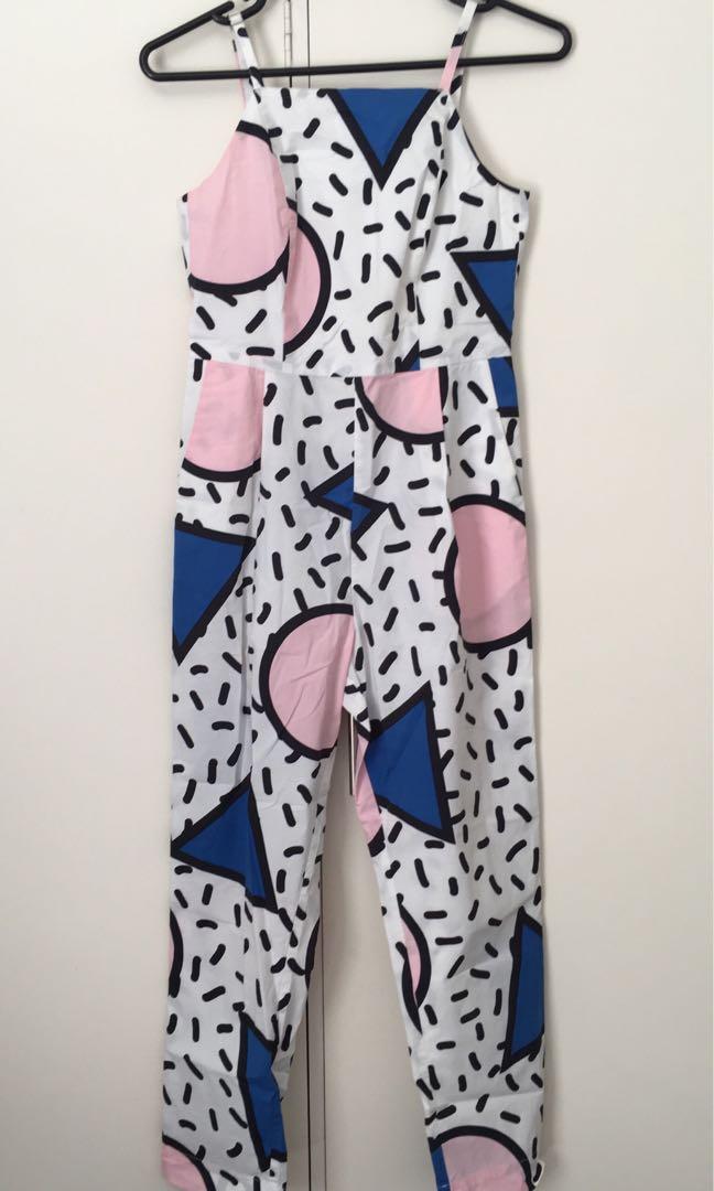gorman pink jumpsuit