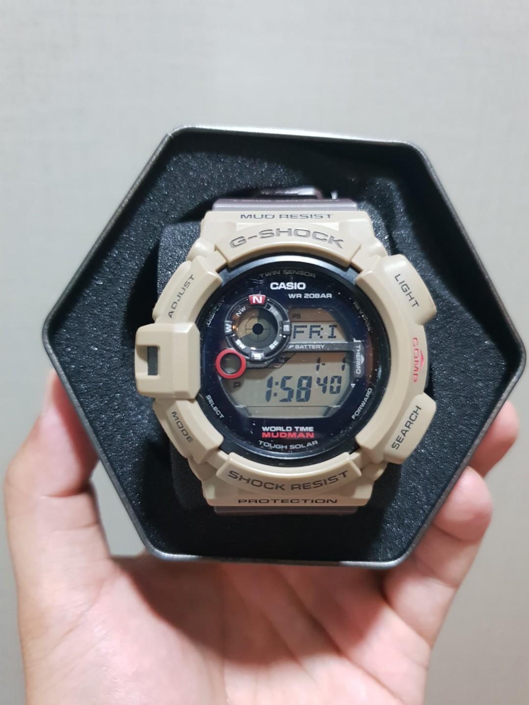 G shock mudman tough new arrivals solar