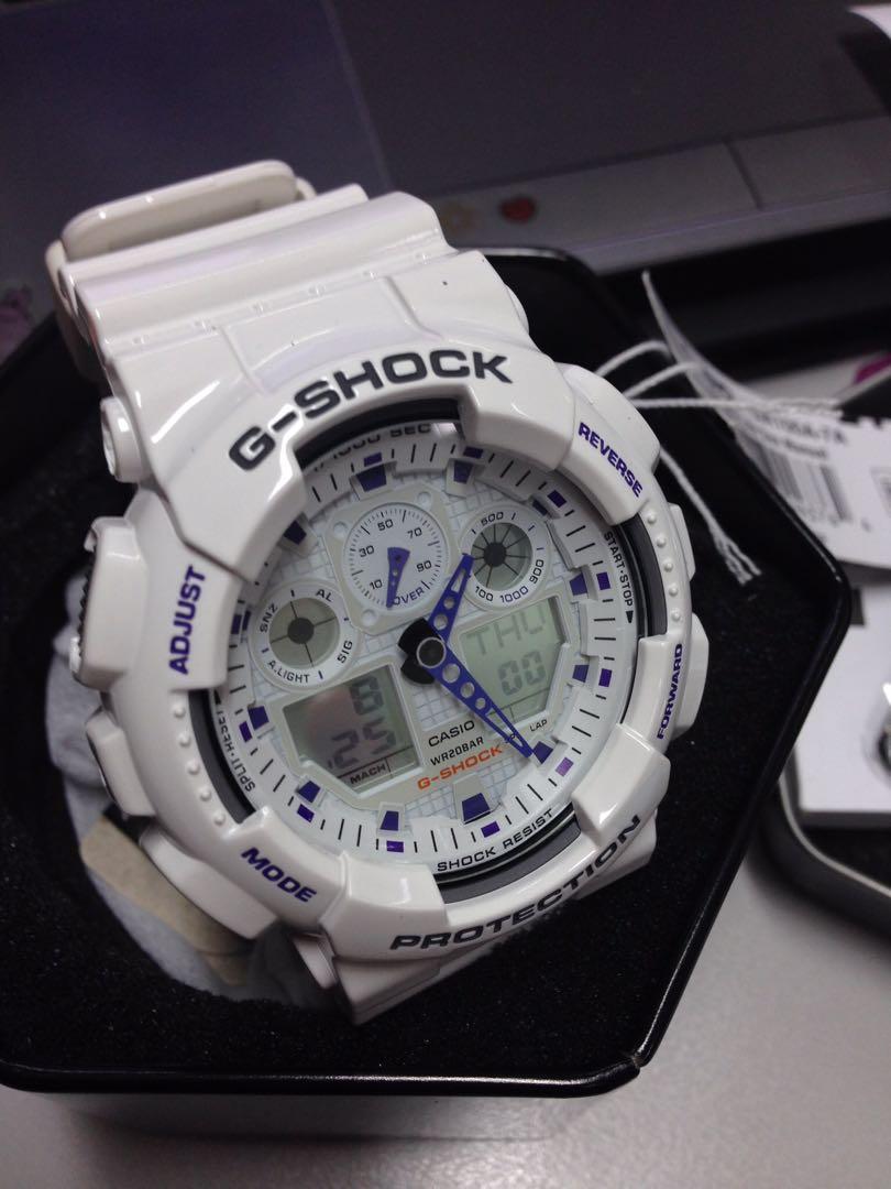 g shock original white