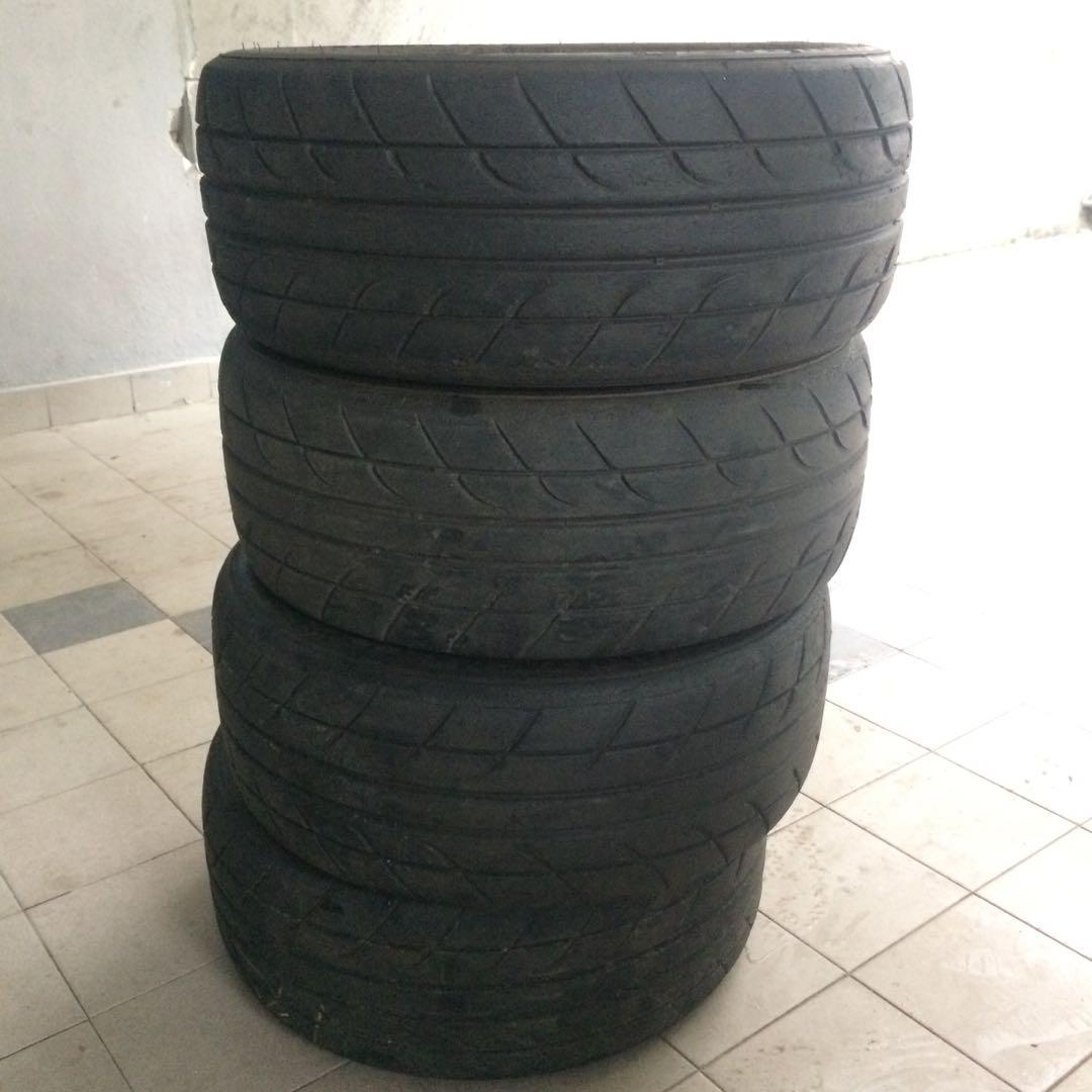 Hankook ventus RS3 semi slick 195/50/15, Auto Accessories on Carousell