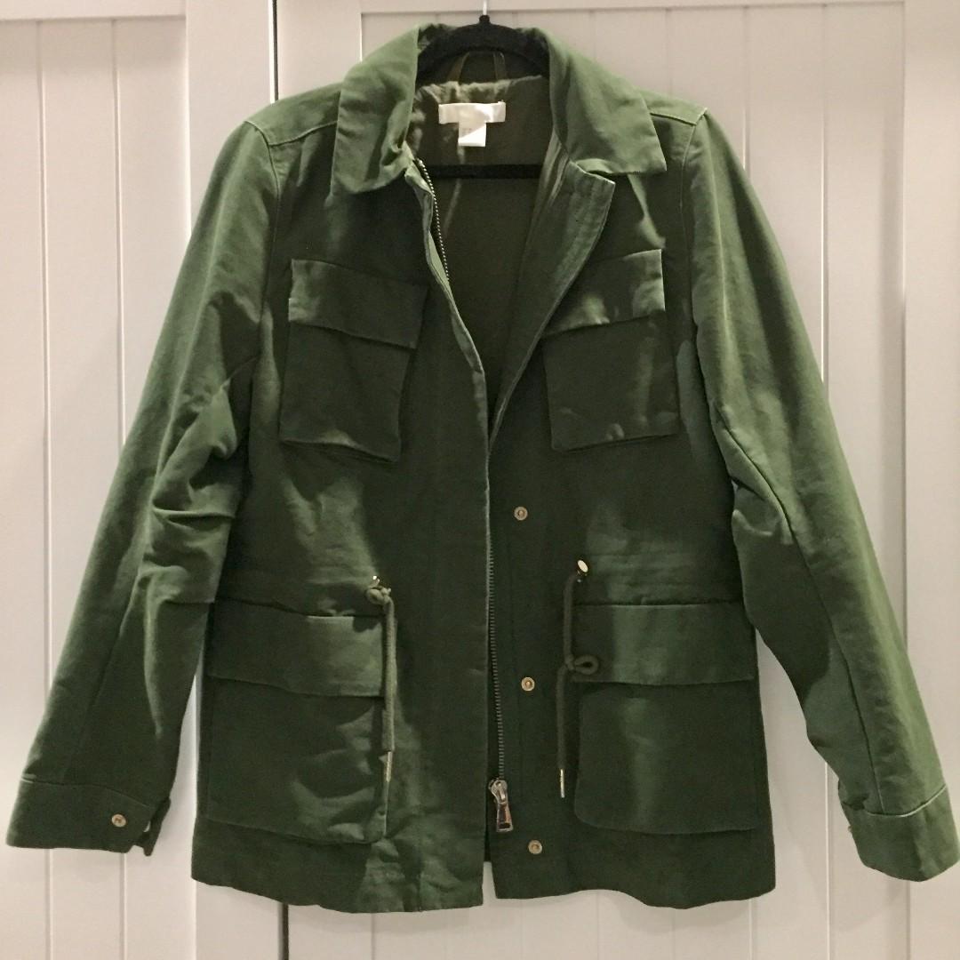 Jaket on sale parka h&m