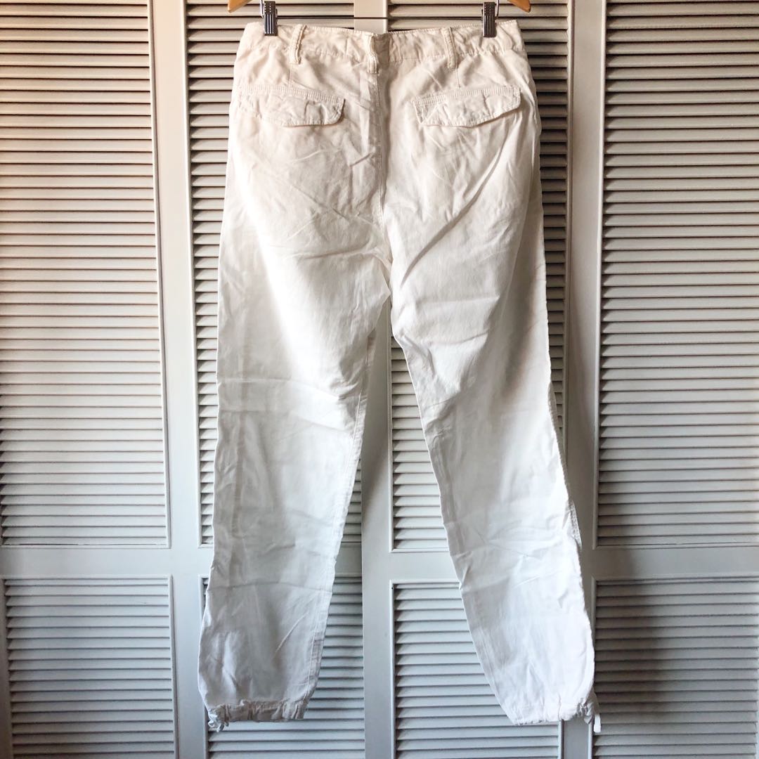 mens off white linen pants