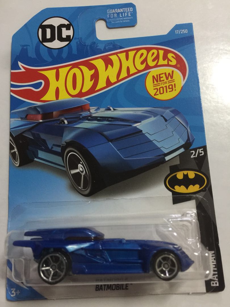 hot wheels blue batmobile