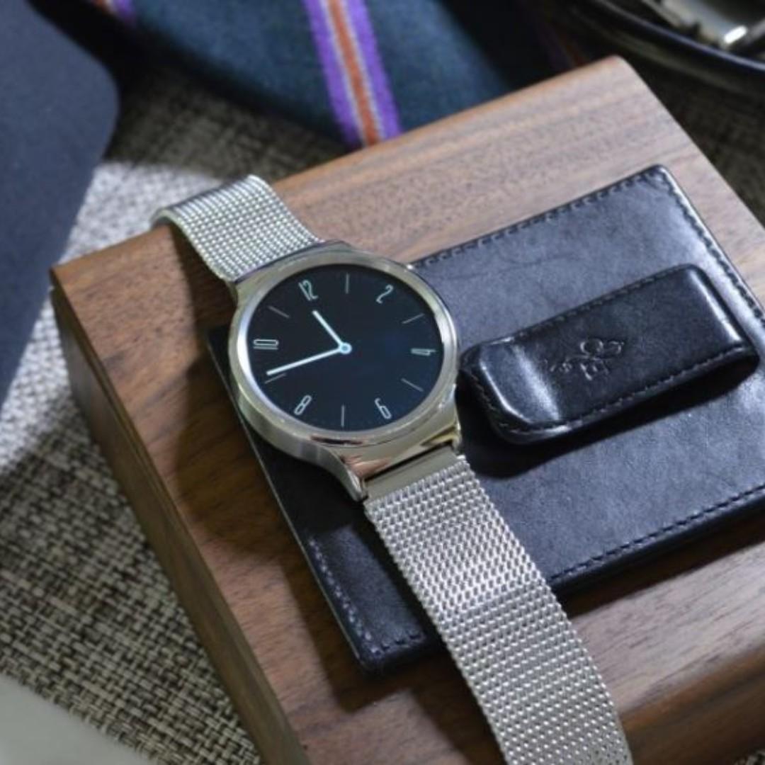 Huawei watch stainless steel with stainless steel mesh band hot sale
