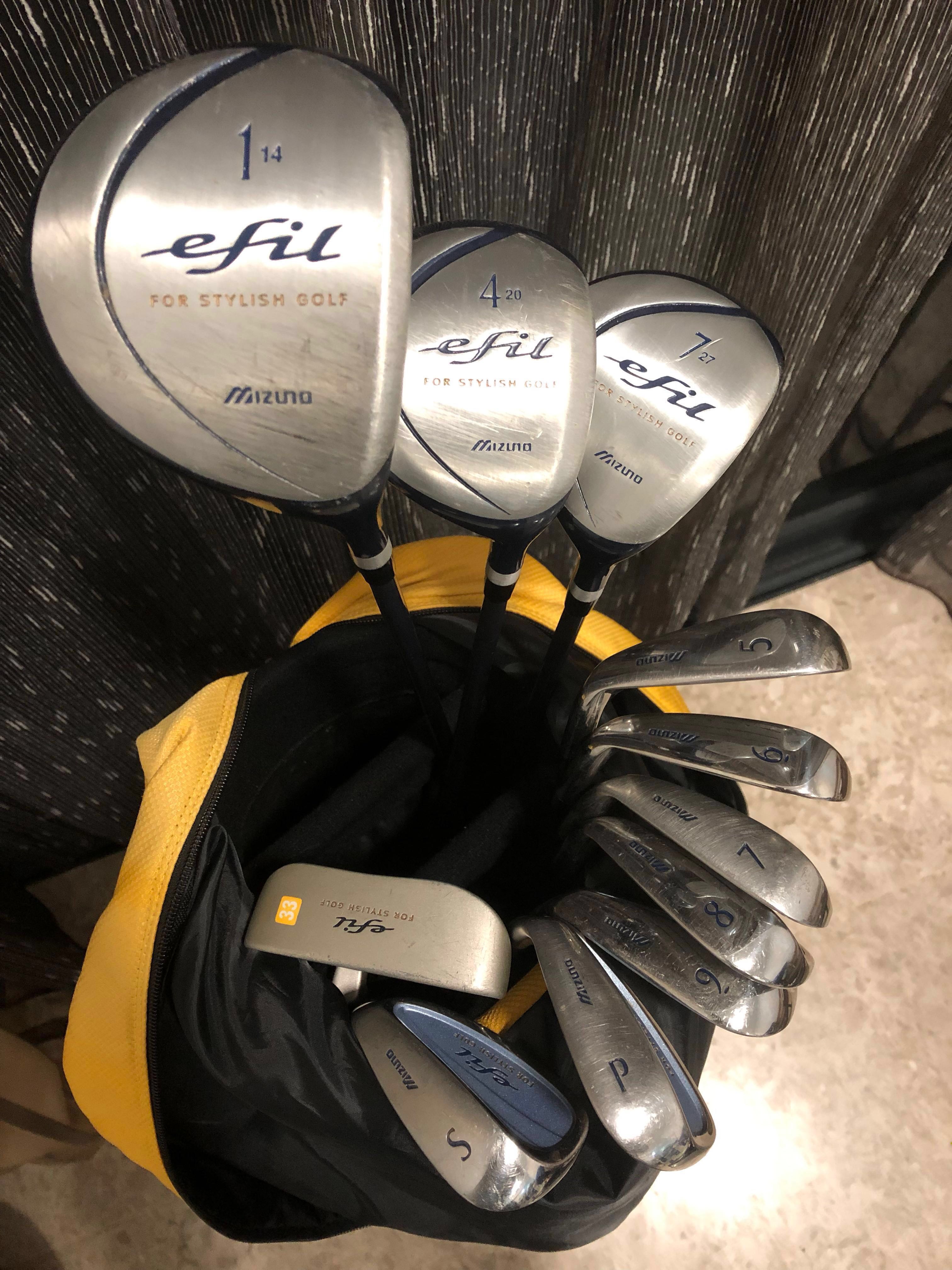 Mizuno efil golf set hotsell