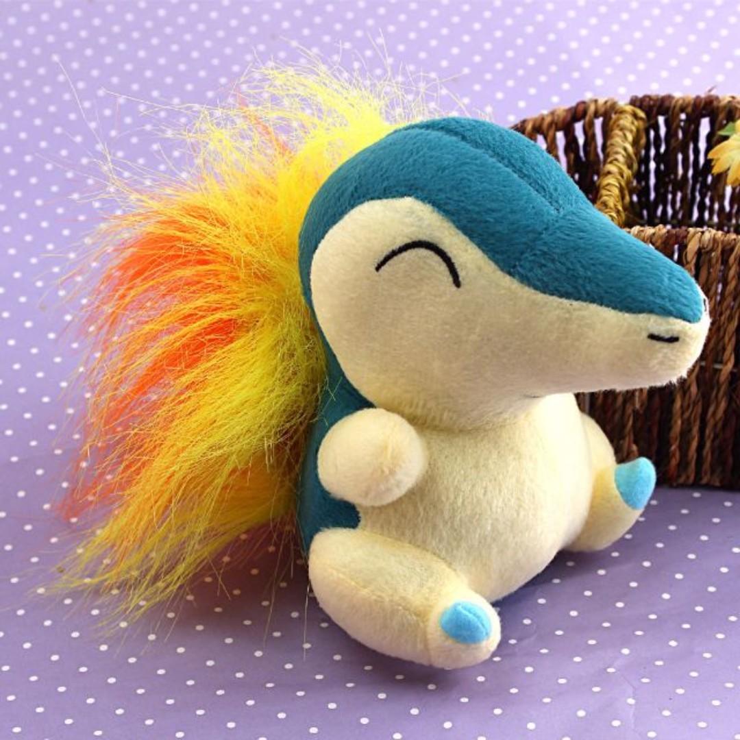 Shiny cyndaquil plush hot sale