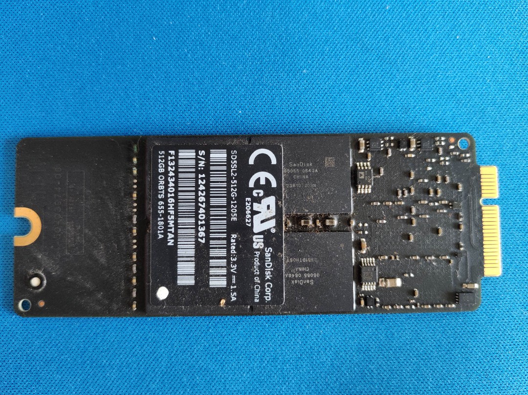 Macbook Pro Retina Ssd Disk 512gb Electronics Computer Parts Accessories On Carousell