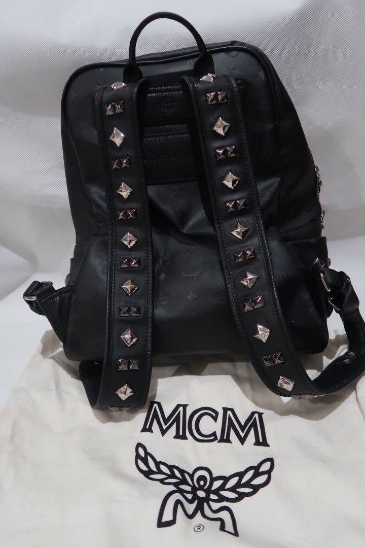 送料込】 MCM Luxury, Honshu on backpack, honshu studded Tantris