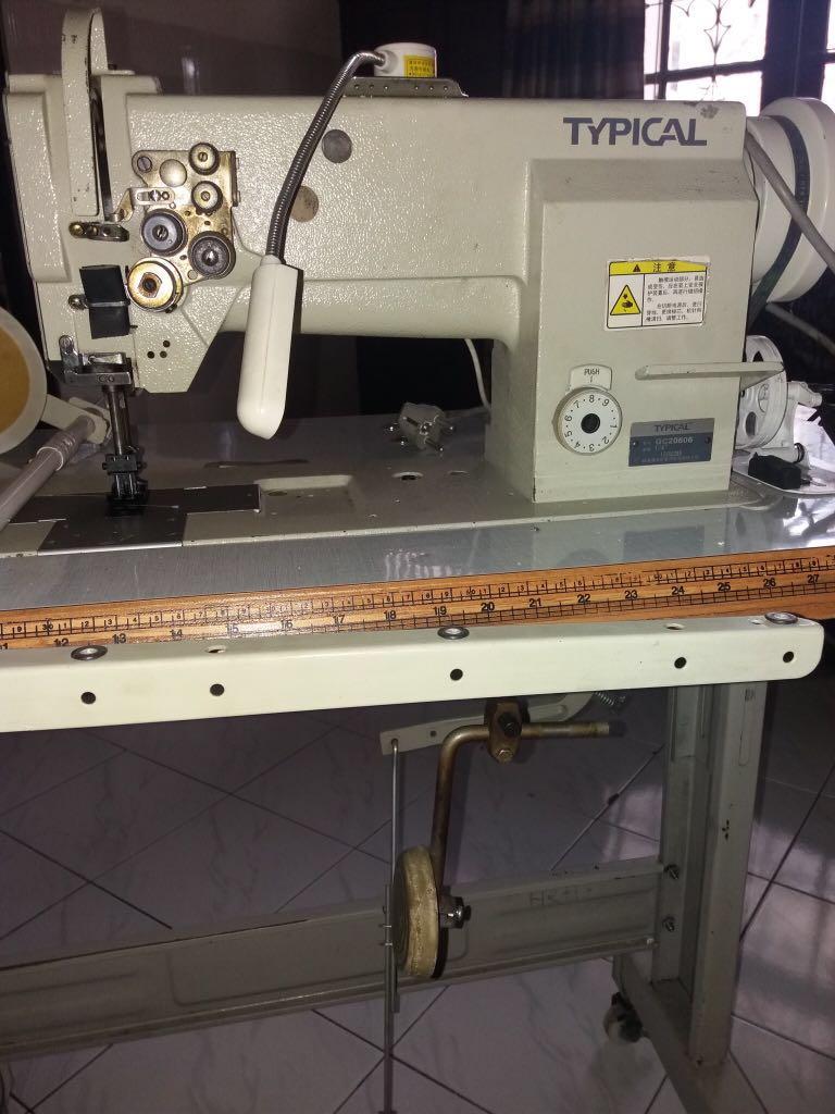 Mesin Jahit Walking Foot Typical Jarum Dua Gc20606 Desain Kerajinan Tangan Barang Aksesoris Kerajinan Di Carousell