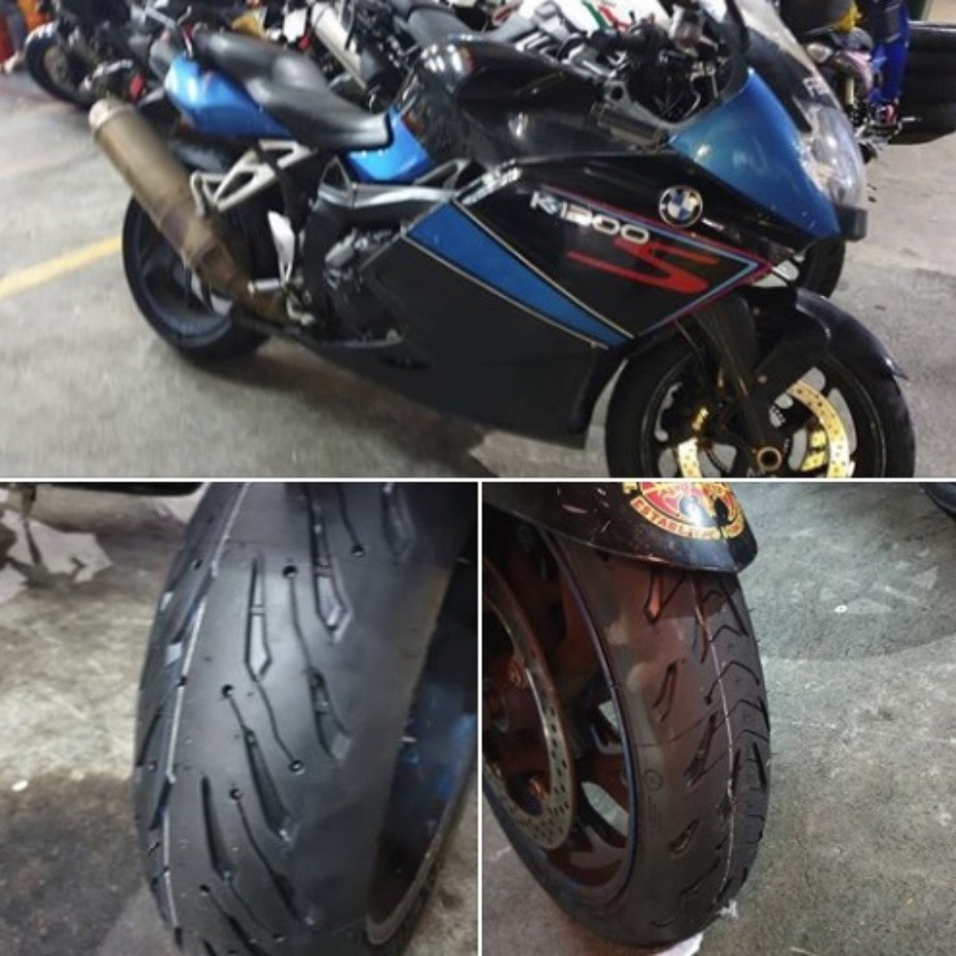 michelin pilot road 5 tyres 120/7017 + 190/5517 new, Motorcycles, Motorcycle Accessories on