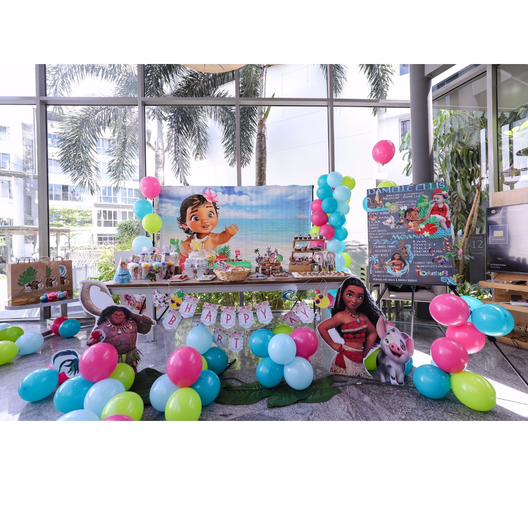 Moana Themed Birthday Party Party Supplies Pls Chat With Us