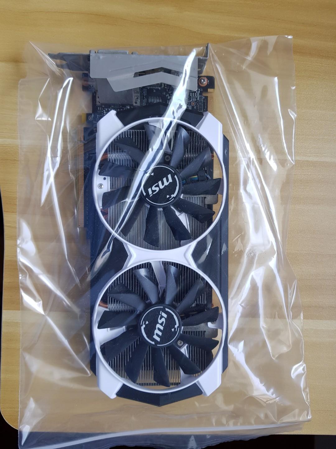 Msi Nvidia Geforce Gtx 960 2gb Hdmi Dp Dvi Computers Tech Parts Accessories Networking On Carousell